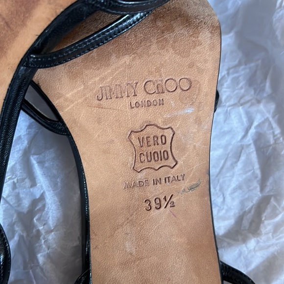 Jimmy Choo Size 9.5 Vero Cuoio Women’s Pointed Heels Shoes 👠 Mint - Picture 7 of 7